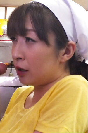 Mimi Asuka gets cock after cock in mouth and cum on face and boobs.